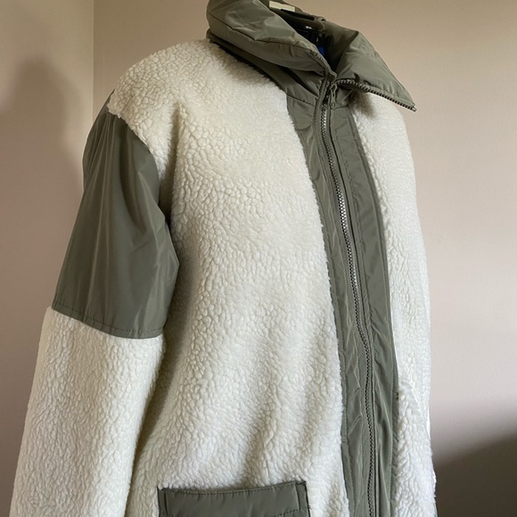 NWT threadbare panelled teddy coat 6 - Picture 10 of 16